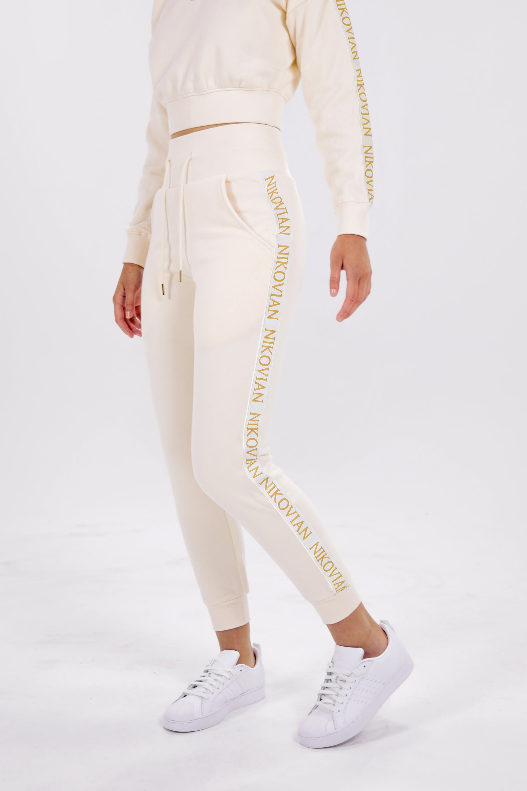 Cream Sweatpants