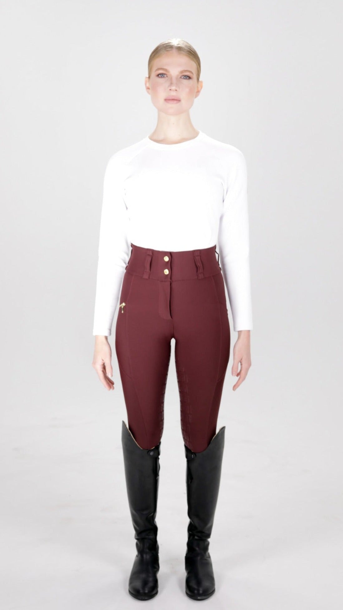 Maroon Legging Breech