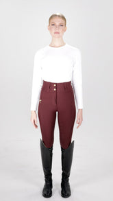 Maroon Legging Breech