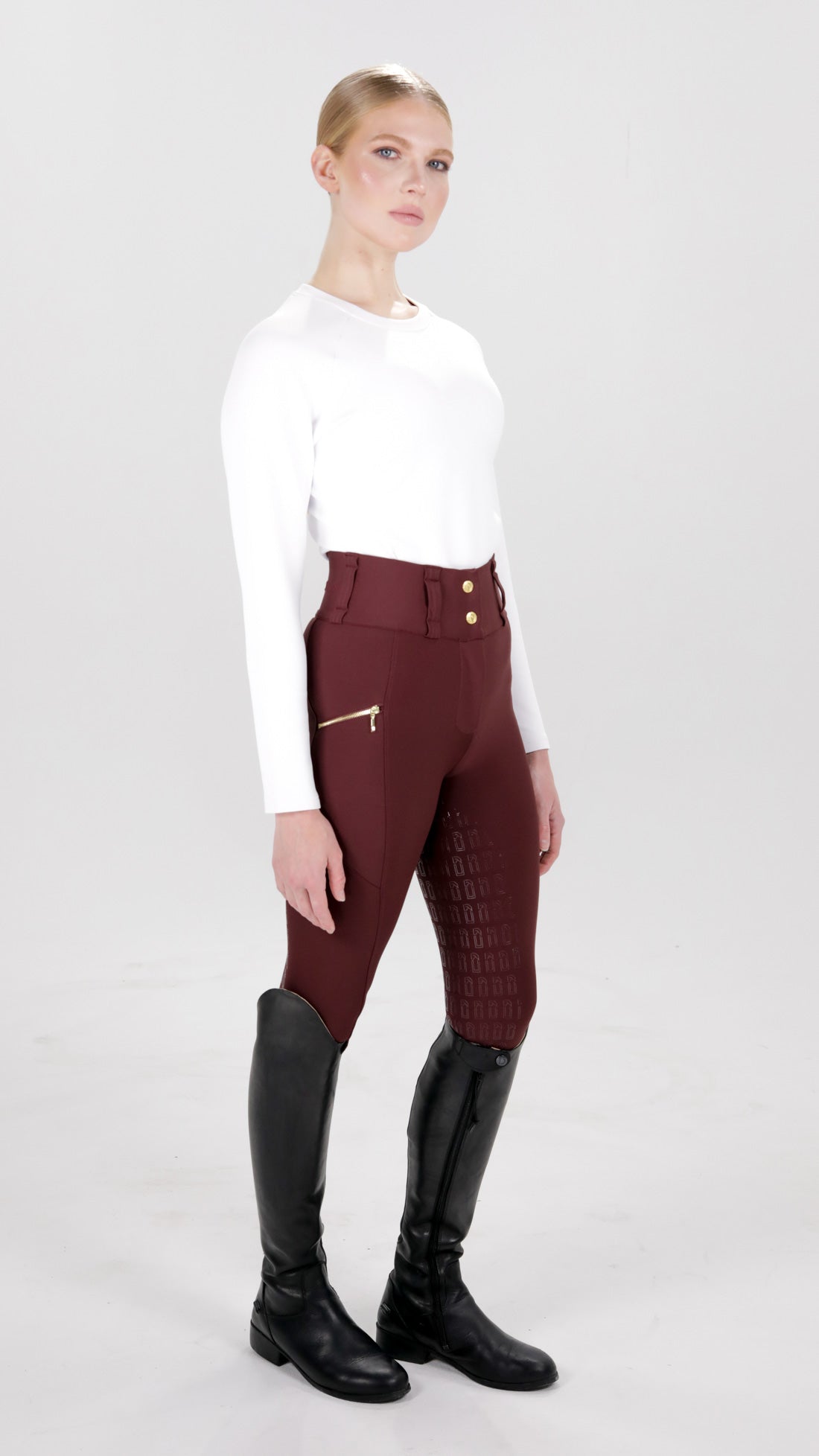 Maroon Legging Breech