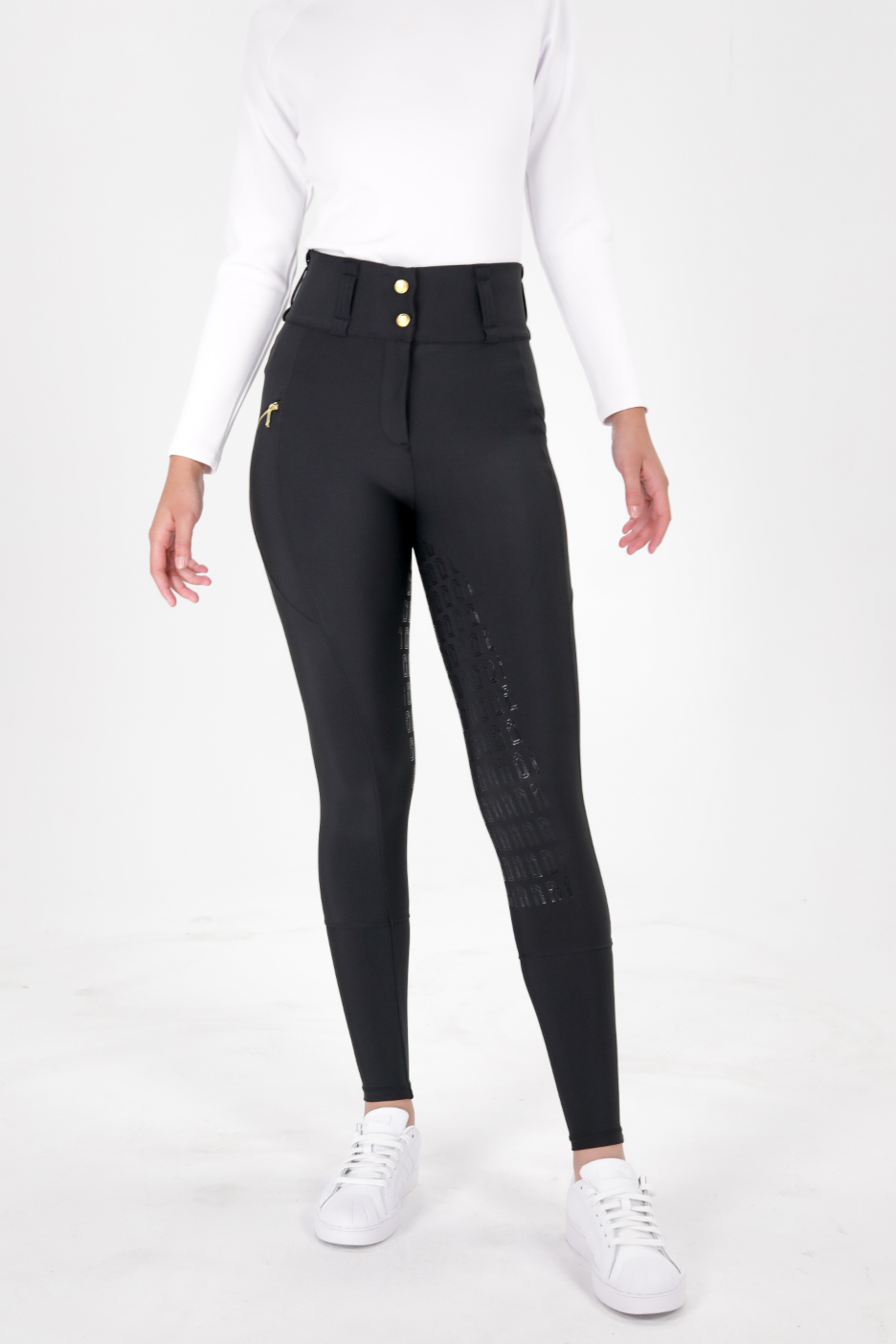 Black Legging Breech